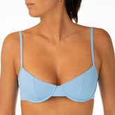 MIX REGGISENO FERRETTO DONNA  CELESTE